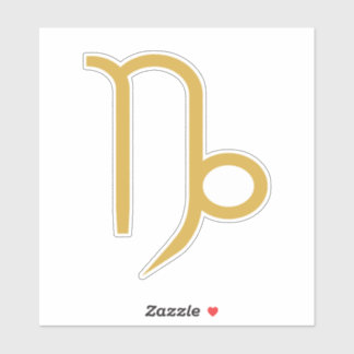 Capricorn Zodiac Sign Sticker