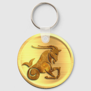 Capricorn Zodiac Sleutelhanger