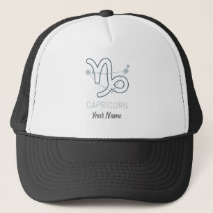 Capricorn Zodiac Star Sign Horoscope Constellatie Trucker Pet