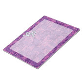 Capricorn Zodiac Symbol Fuchsia Digital Camouflage Notitieblok (Schuin)