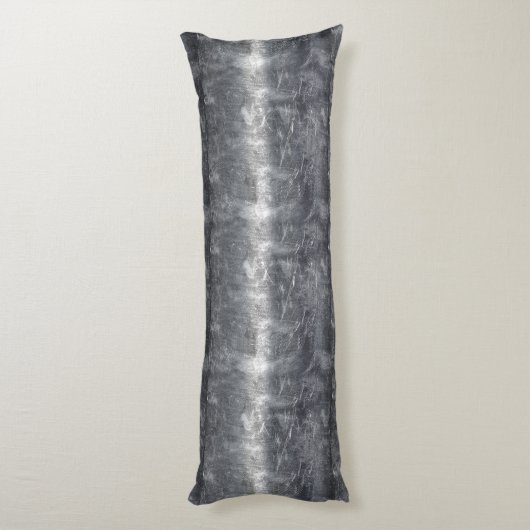 Capricorn Zodiac Symbool Grunge Distress Style Lichaamskussen (Achterkant (Verticaal))