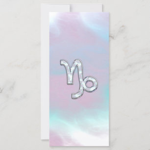 Capricorn Zodiac Symbool op moeder van Pearl Nacre
