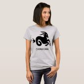 Capricorn Zodiac T-shirt (Voorkant volledig)