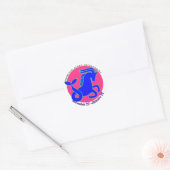Capricorn Zodiac-teken Personalized Sticker (Envelop)