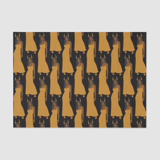 Capricorn Zodiac Tissuepapier (Voorkant)