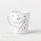Capricorne Abstraite Constellation de café Mug (Angle gauche)