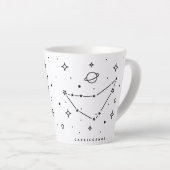 Capricorne Abstraite Constellation de café Mug (Angle droit)