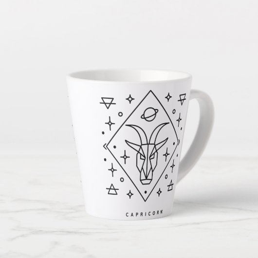 Capricorne Café Mug (Angle droit)