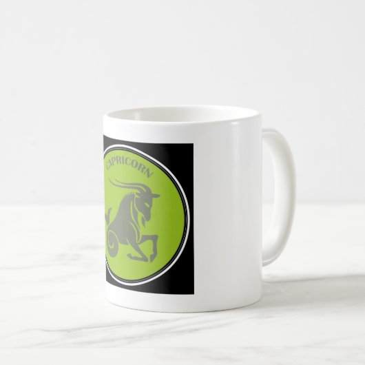 Capricorne Café Mug (Devant droit)