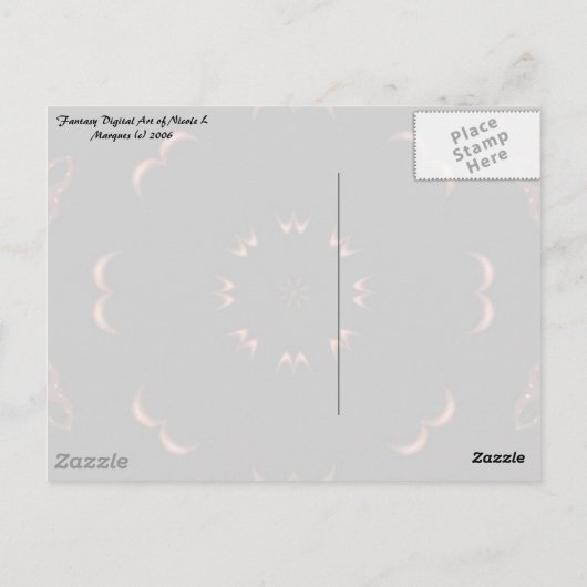 Capricorne, carte postale (Dos)