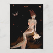 Capricorne, carte postale (Devant)