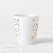 Capricorne Gold Glyph Coffee Mug (Devant)