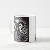 Capricorne "Grimper au pic" Zodiac Mug (Devant gauche)