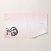 Capricorne la Chèvre de Mer Zodiaque (Serviette à main)