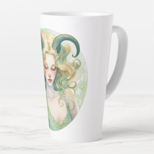 Capricorne Latte Mug (Angle droit)