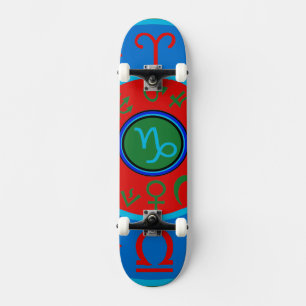 Capricorne Skateboard Zodiaque Astrologique Célest