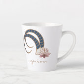 Capricorne Zodiac Boho Coffee Mug (Droite)