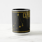 Capricorne Zodiac Star Sign Mug (Centre)