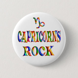 Capricorns Rock Ronde Button 5,7 Cm