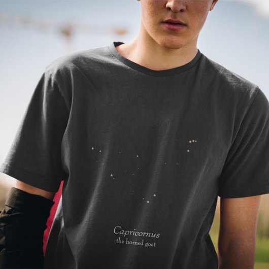 Capricornus Constellation T-shirt