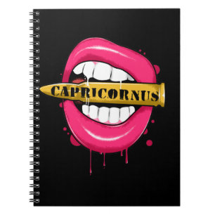 Capricornus Zodiac Sign Birthday December januari Notitieboek