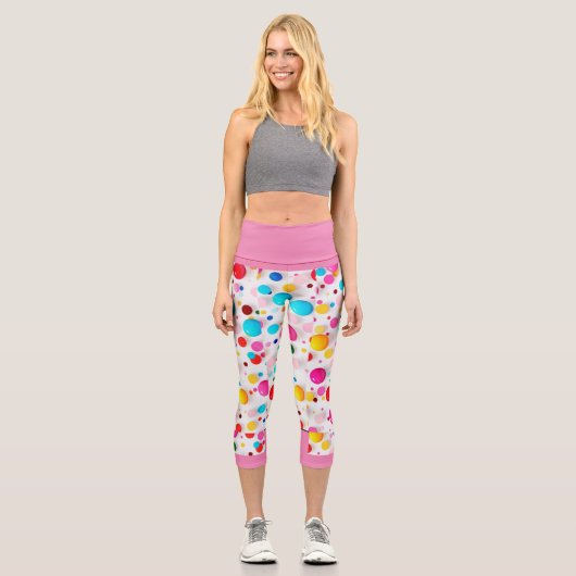 Capris haut taille chaque paire de leggings (Recto)