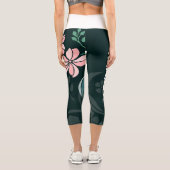 Capris haut taille | Femmes | Pantalons de yoga (Verso)