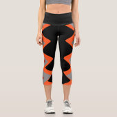 Capris leggings avec motif de zigzag (Recto)