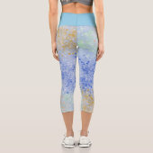 Capris Leggings avec points de rayure colorés (Verso)