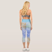 Capris Leggings avec points de rayure colorés (Verso)