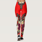 Capris leggings taille haute pour femmes | Stretch (Dos)