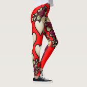 Capris leggings taille haute pour femmes | Stretch (Droite)
