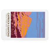 Caprock Canyons State Park and Trailway Texas Magneet (Horizontaal)