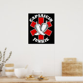 Capsaicin Junkie 24,95 $ Poster d'art (Cuisine)