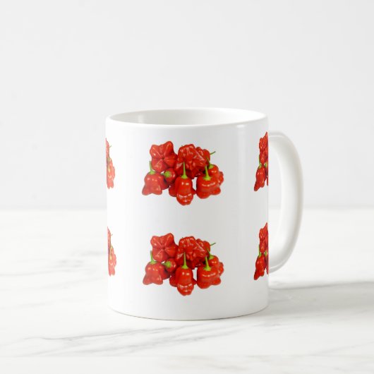 Capsicum Chinense Chili Mug (Devant droit)