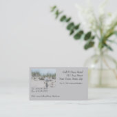 Capsule sur Carte de visite postal (Debout devant)