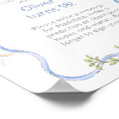 Capsule Temporel d'Oie 1er Anniversaire Affiche à (Coin)