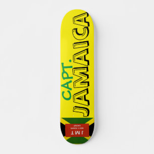 CAPT JAMAICA JMT Skateboard, 7 ¾" Deck Skateboard