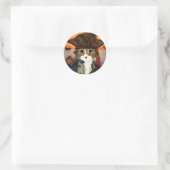 Capt Leo, Chat Pirate et Sticker Art Imaginaire Ra (Sac)