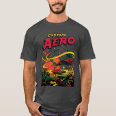 CAPTAIN AERO Cool Pulp Magazine T-Shirt (Voorkant)