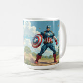 captain american Mug (Devant droit)