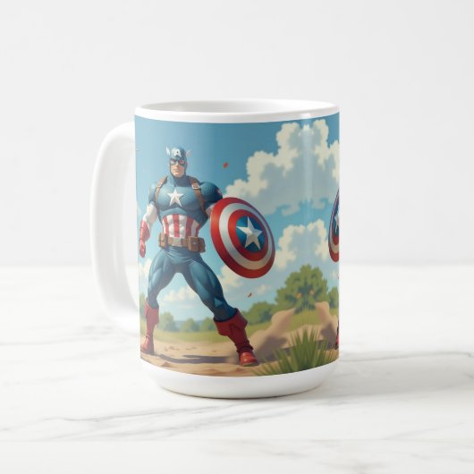 captain american Mug (Devant gauche)