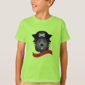 Captain Black Dog - T-shirt de base pour enfants (Devant)