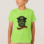 Captain Black Dog - T-shirt de base pour enfants (Devant)