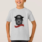 Captain Black Dog - T-shirt de base pour enfants (Devant)