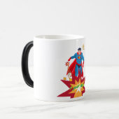 Captain Confidence Ik heb deze superheld Punch Mok (Voorkant links)