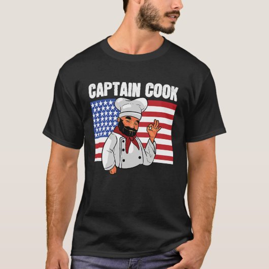 Captain Cook T-shirt (Voorkant)