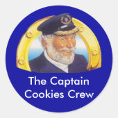 Captain Cookies Stickers (Voorkant)