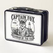 Captain Fox Guardian of Seas Nautical Design (Achterkant)