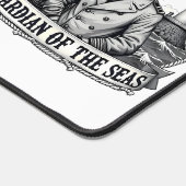 Captain Fox Guardian of Seas Nautical Design (Coin)